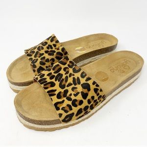 Yokono Leopard Print Tava 050 Sandal